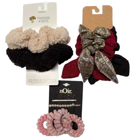Nordstrom Hair Accessories Bundle Scrunchies And Hair Ties - Picture 5 of 5